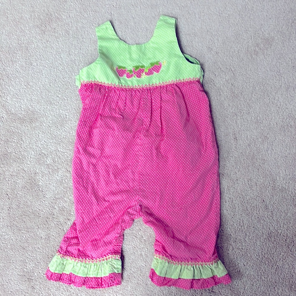 Judy Lynn strawberry romper